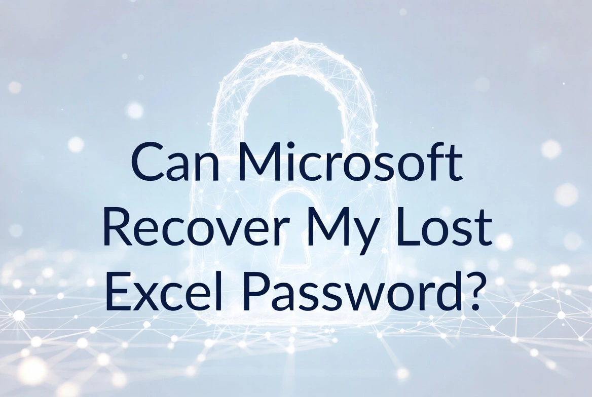 Excel file security and password recovery illustration